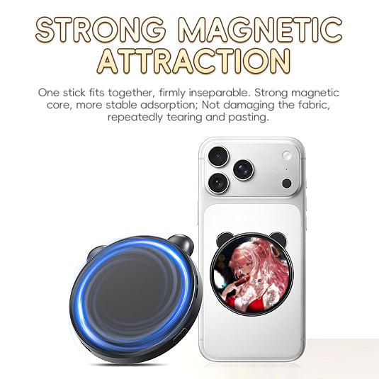 JuicyFruitie: Customizable Digital LED Badge, Smart Badge for Photos GIFs & Text, Personalized Gift