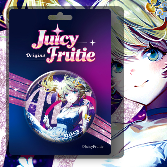 Juicy Fruitie: Origins — Glitter Holographic Badge Collection