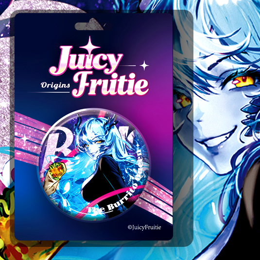 Juicy Fruitie: Origins — Glitter Holographic Badge Collection