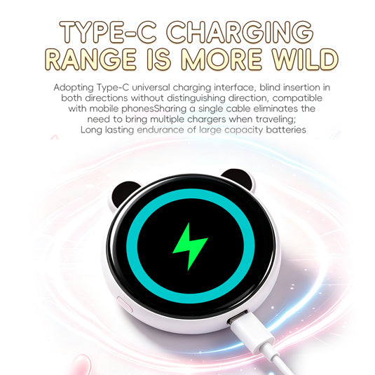 JuicyFruitie: Customizable Digital LED Badge, Smart Badge for Photos GIFs & Text, Personalized Gift