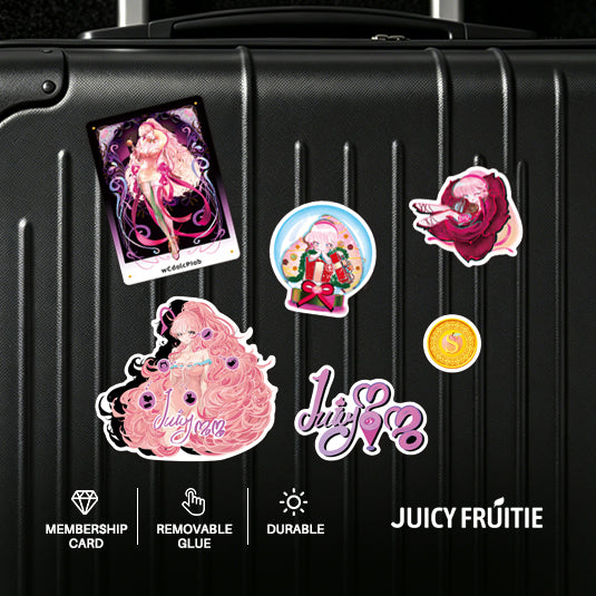 JuicyMoMo's Landing ID Card & Stickers Set