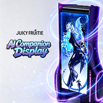 JuicyFruitie: AI Companion Display – Your Personal AI Character Companion for the Desk