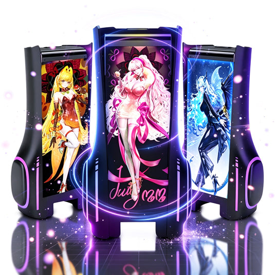 JuicyFruitie: AI Companion Display – Your Personal AI Character Companion for the Desk