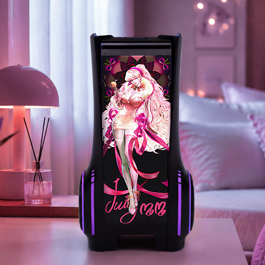 JuicyFruitie: AI Companion Display – Your Personal AI Character Companion for the Desk